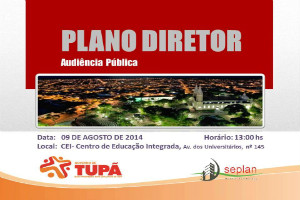 AUDIÊNCIA PÚBLICA TEM NOVA DATA PARA REALIZAÇÃO