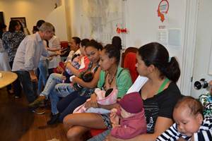 Mamada Comunitária abre Semana de Aleitamento Materno em Tupã