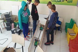 Alunos de Tupã participam de mais uma fase da Olimpíada de Robótica