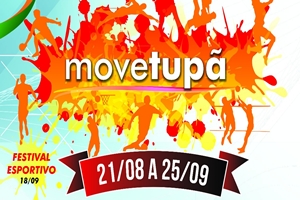 Move Tupã conta com mais 14 atividades neste fim de semana