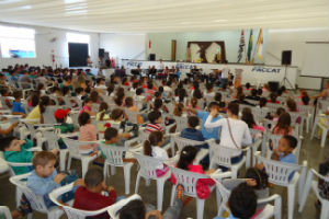 Contadoras de histórias deram show no evento