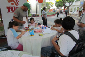 Prefeitura faz ações contra a dengue durante Quinta com Arte