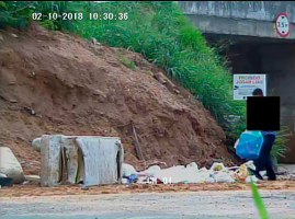 Em uma semana de monitoramento;* cinco flagrantes já foram registrados