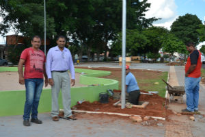 Praça da Figueira será entregue hoje e amanhã entrega da praça “Thomézinho”