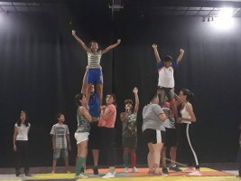 Alunos da rede Municipal participam de workshop de Cheerleaders