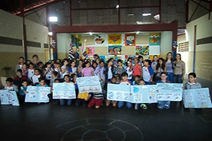 EMEF Prof. Odinir Magnani promoveu atividades em comemoração ao Dia da água