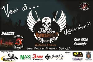 II Tupã Moto Rock acontece neste final de semana