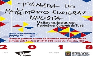 Jornada do Patrimônio Cultural Paulista será neste domingo