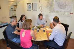 Prefeito recebe representantes da Secretaria da Administração Penitenciária para novas parcerias