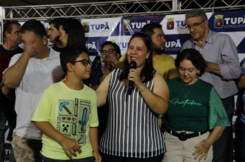 Foto - Pista de caminhada e ciclofaixa