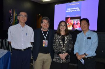 Foto - Abertura da XVIII Semana da Educação 