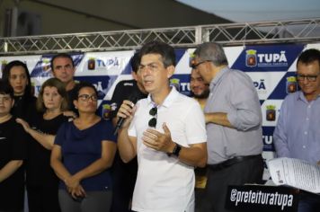 Foto - Pista de caminhada e ciclofaixa