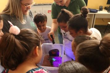 Foto - Zoonoses palestra em escolas para prevenção de acidentes com escorpiões