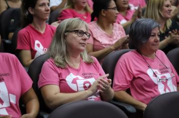 Foto - Abertura da Campanha Outubro Rosa - Apaixone-se