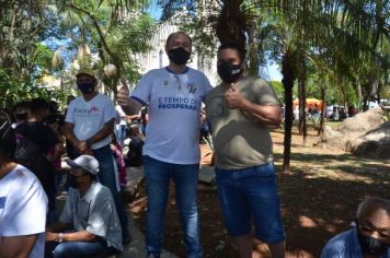 Foto - Bolo de 40 metros - aniversário de Tupã