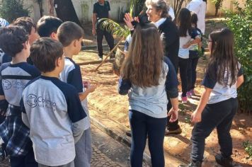 Foto - Solar Luiz de Souza Leão recebe alunos do Poliedro