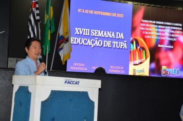 Foto - Abertura da XVIII Semana da Educação 