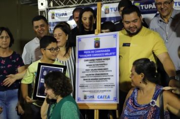 Foto - Inauguração da Ciclofaixa e da Pista de Caminhada 