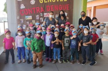 Foto - Tupã realiza campanha contra a dengue com os 4 mil alunos da rede municipal