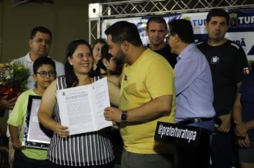 Foto - Pista de caminhada e ciclofaixa