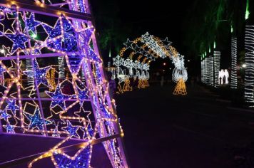 Foto - Natal de Luz - Acionamento das luzes de Natal