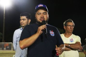 Foto - Inauguração da nova iluminação de led do Campo da Cecap