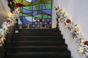 Foto - Natal de Luz - enfeites na Praça da Bandeira