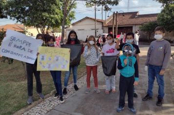 Foto - Tupã realiza campanha contra a dengue com os 4 mil alunos da rede municipal