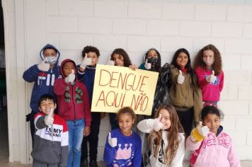 Foto - Tupã realiza campanha contra a dengue com os 4 mil alunos da rede municipal