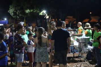 Foto - Inauguração da nova iluminação de led do Campo da Cecap