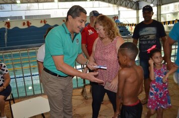 Foto - Apresentação de Natação - Projetos Segundo Turno