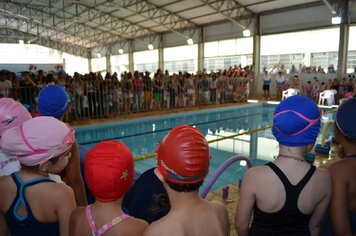 Foto - Apresentação de Natação - Projetos Segundo Turno