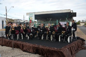 Foto - Homenagens a Revolução de 1932;* Praça 9 de Julho