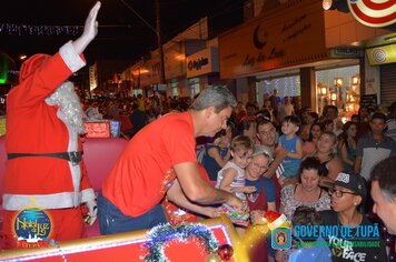 Foto - Descida do Papai Noel #NatalTupa2017