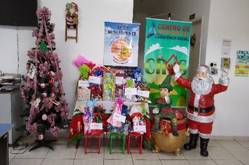 Foto - Entrega de brinquedos CRAS Sul e Leste - Força do Bem