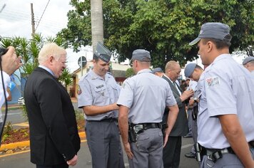 Foto - Homenagens a Revolução de 1932;* Praça 9 de Julho