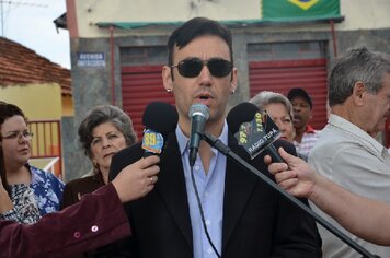 Foto - Homenagens a Revolução de 1932;* Praça 9 de Julho