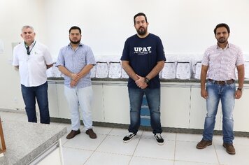 Foto - Confecção de máscaras em pareceria com a UNESP e IFSP