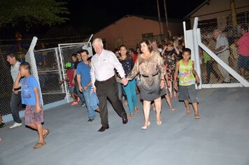 Foto - Inauguração quadra poliesportiva;* iluminação;* infraestrutura e zeladoria da Escola José Maris