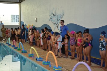 Foto - Apresentação de Natação - Projetos Segundo Turno