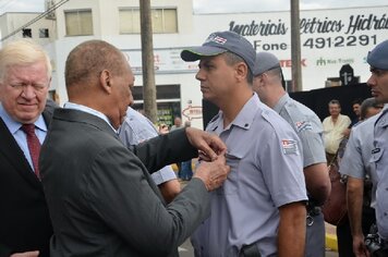 Foto - Homenagens a Revolução de 1932;* Praça 9 de Julho