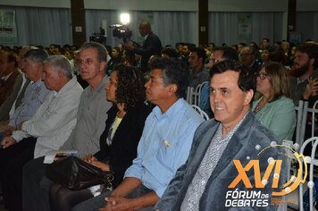 Foto - 1ª Noite do Fórum de Debates 2016