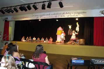 Foto - 4ª Rodada Cultural e apresentação da dança "Banho de cheiro"