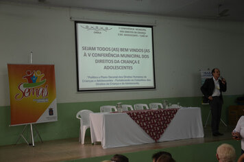 Foto - 5º Conferência Municipal dos Direitos da Criança e do Adolescente