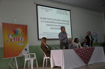 Foto - 5º Conferência Municipal dos Direitos da Criança e do Adolescente