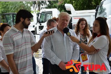 Foto - Apresentação dos novos veículos