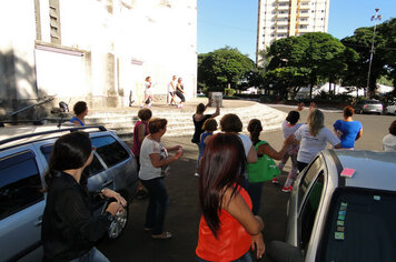 Foto - Atividade física desenvolvida em comemoração ao mês da mulher