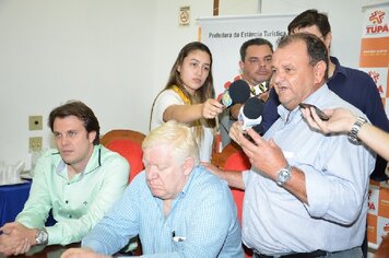 Foto - Coletiva da 19º Comitiva dos Tropeiros de Tupã