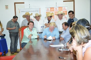 Foto - Coletiva da 19º Comitiva dos Tropeiros de Tupã