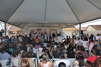 Foto - inauguração do Polo Regional de Beleza